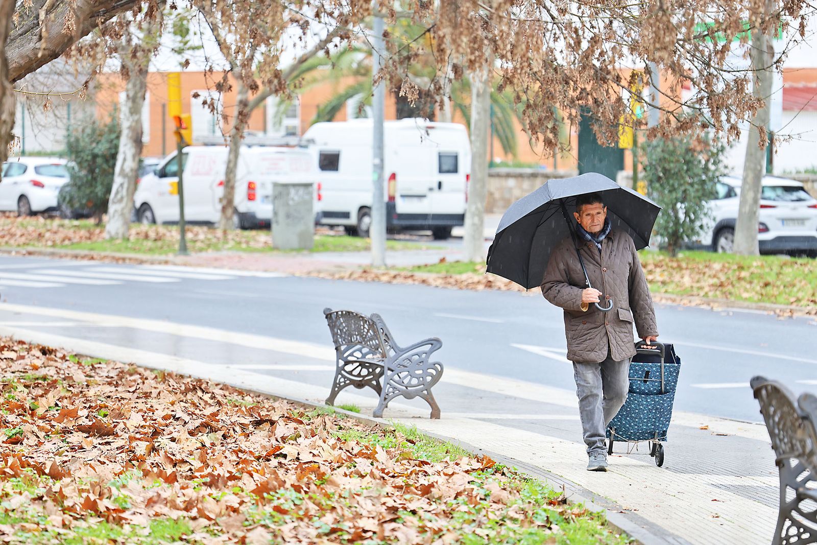 Lluvia y frío intenso en la mañana de miércoles