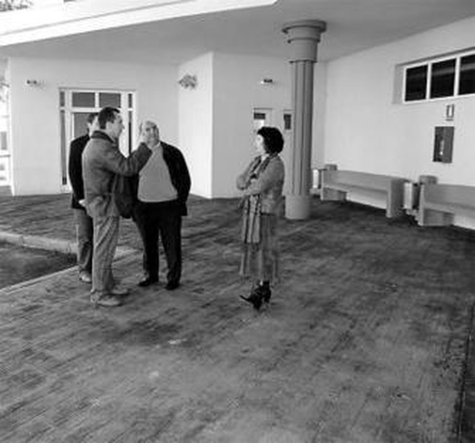 Instalaciones del centro intermodal de transportes.