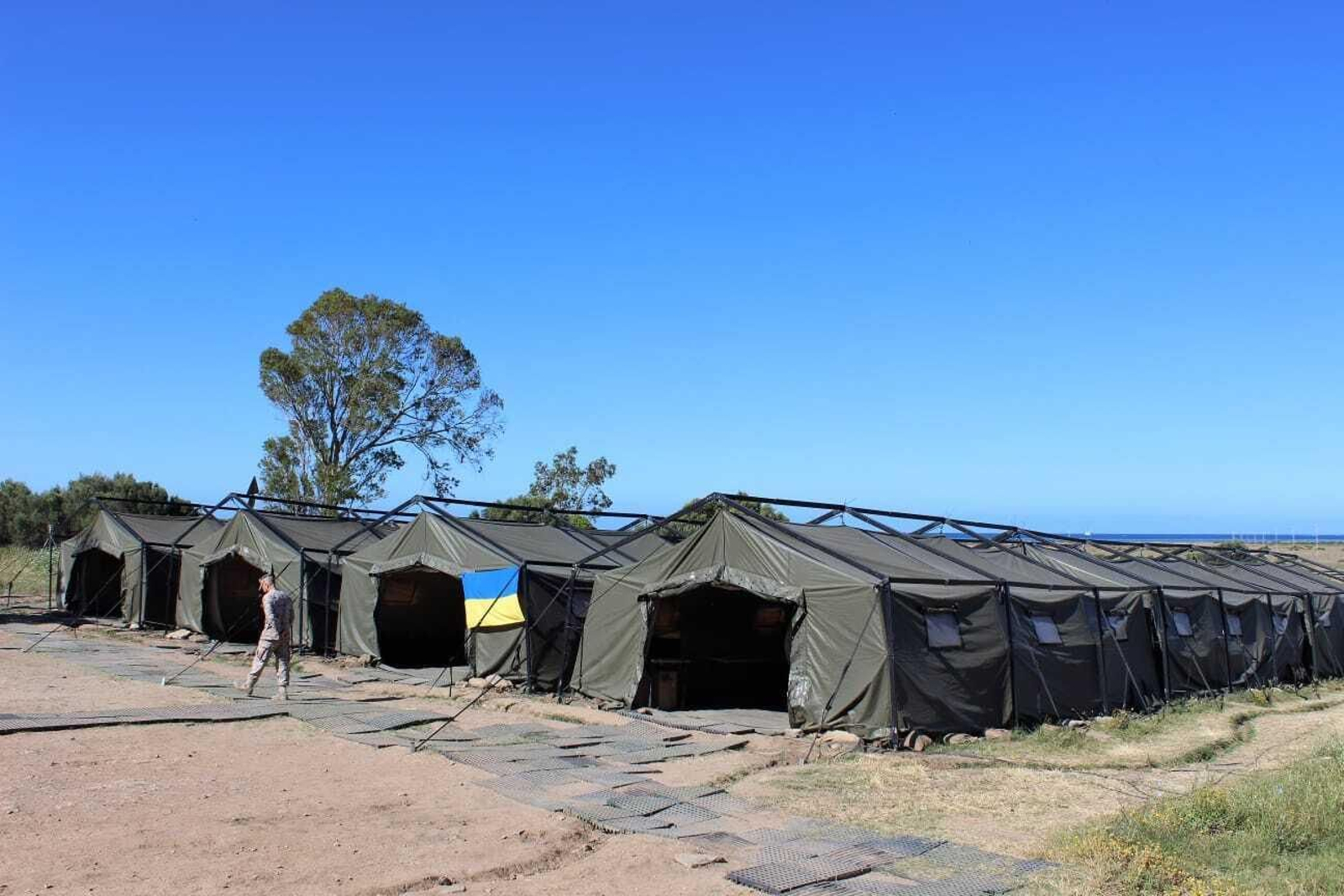 Imágenes de la formación a militares de Ucrania en Barbate