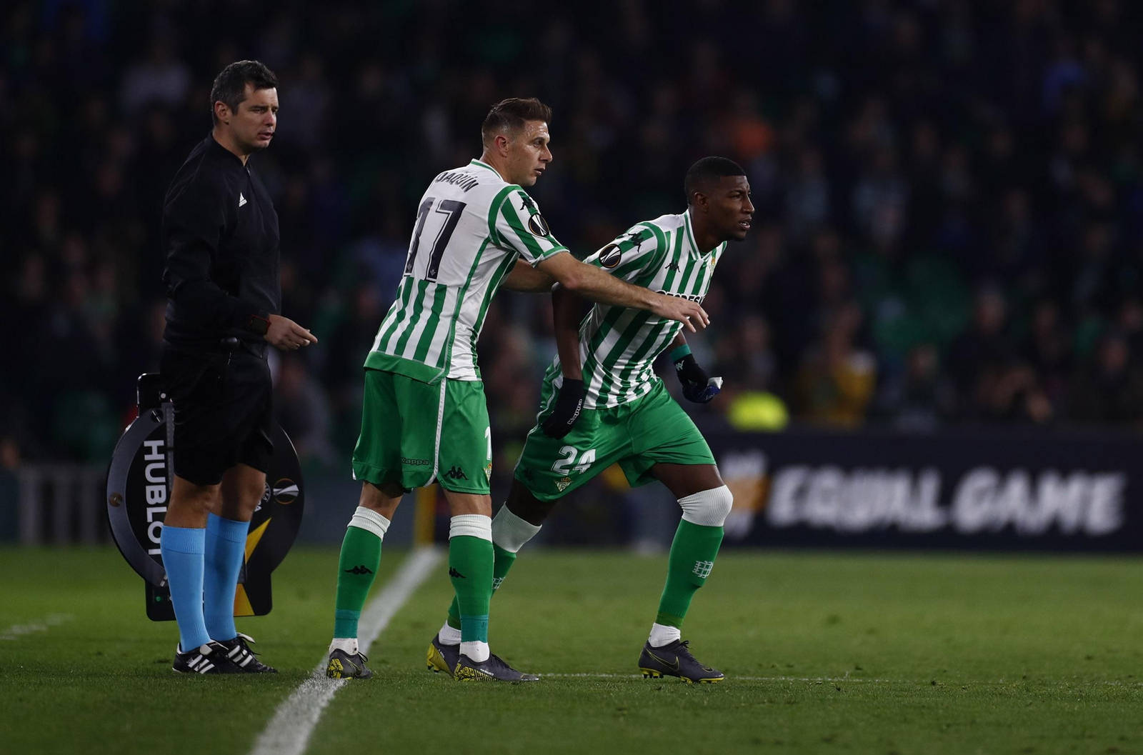 Las imágenes del Betis-Rennes