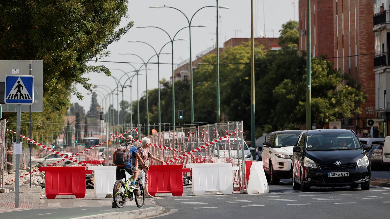 Doctor Fedriani quedó ayer en un solo carril en sentido al Hospital