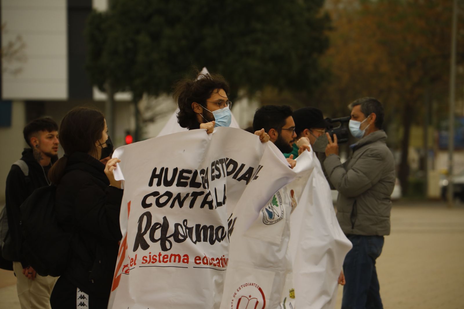 La manifestación estudiantil contra la reforma educativa, en imágenes