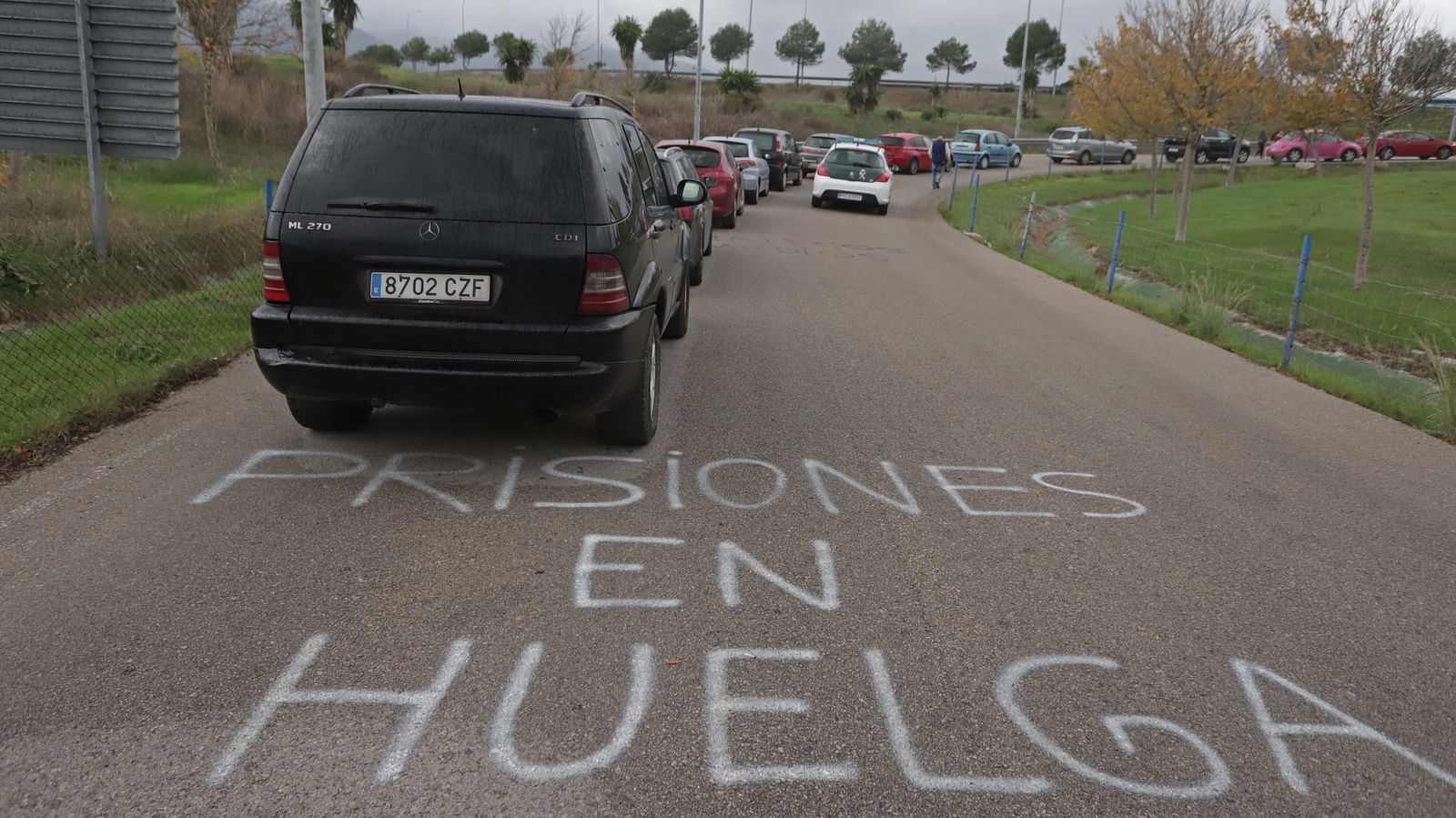 Funcionarios de Botafuegos en huelga