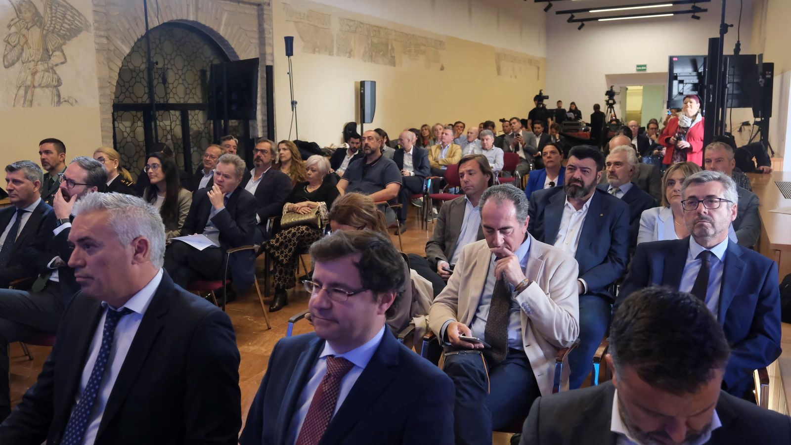 Un momento durante las jornadas.