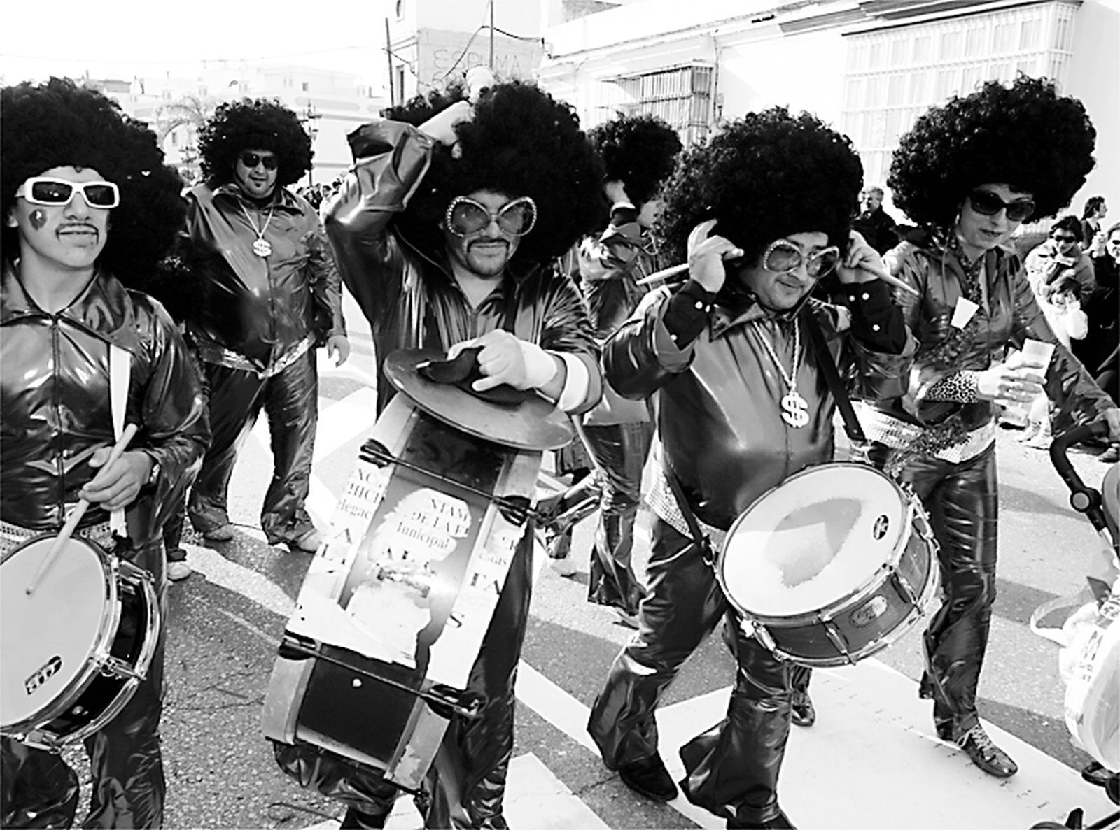 Cabalgata de Carnaval en San Fernando en el año 2008