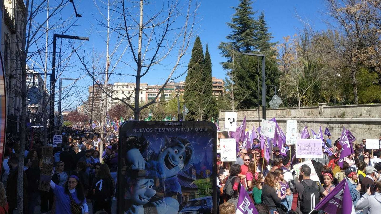 Salida de la manifestación