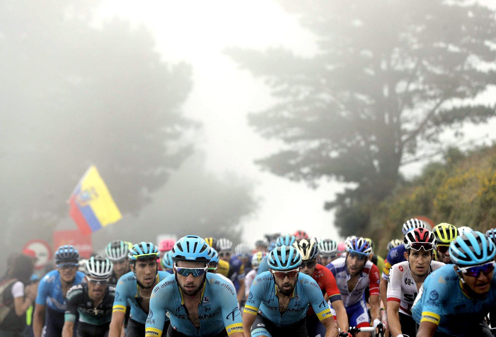 La niebla de los Lagos de Covadonga