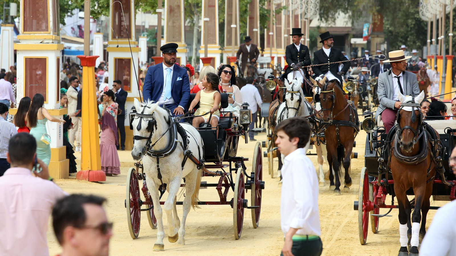 Miércoles de Feria de Jerez, en imágenes