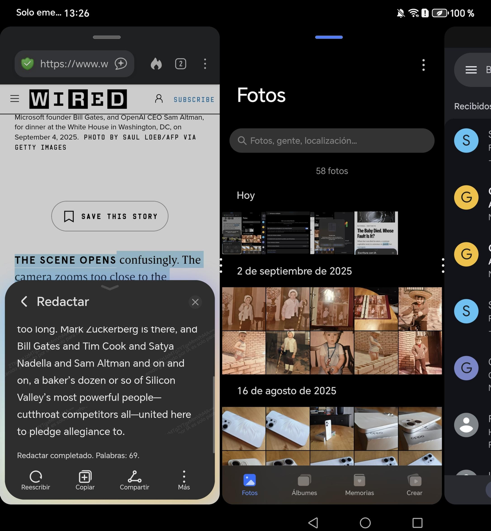 Smartphone plegable Honor Magic V5