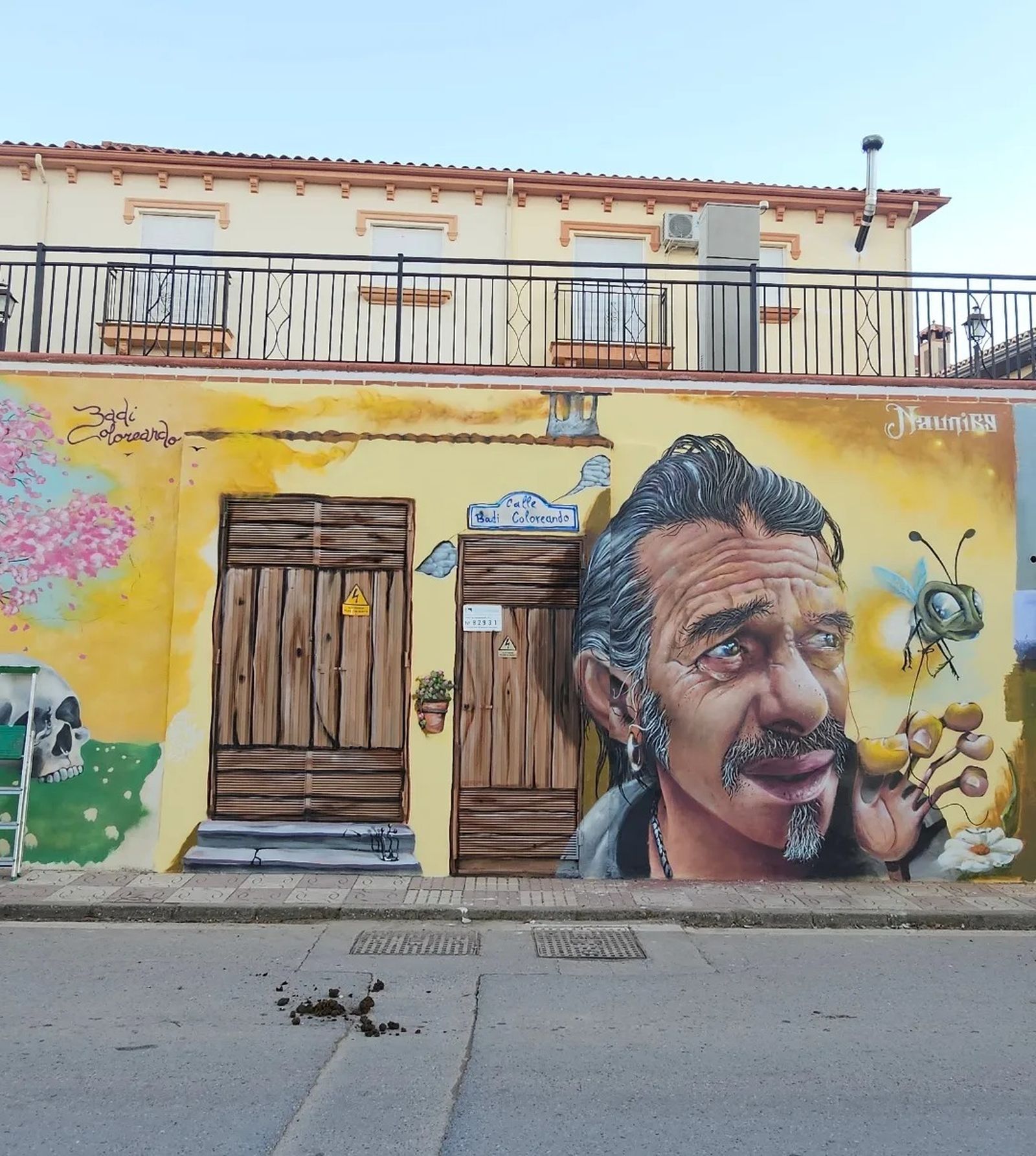 Grafiti ganador en Ventas de Huelma.