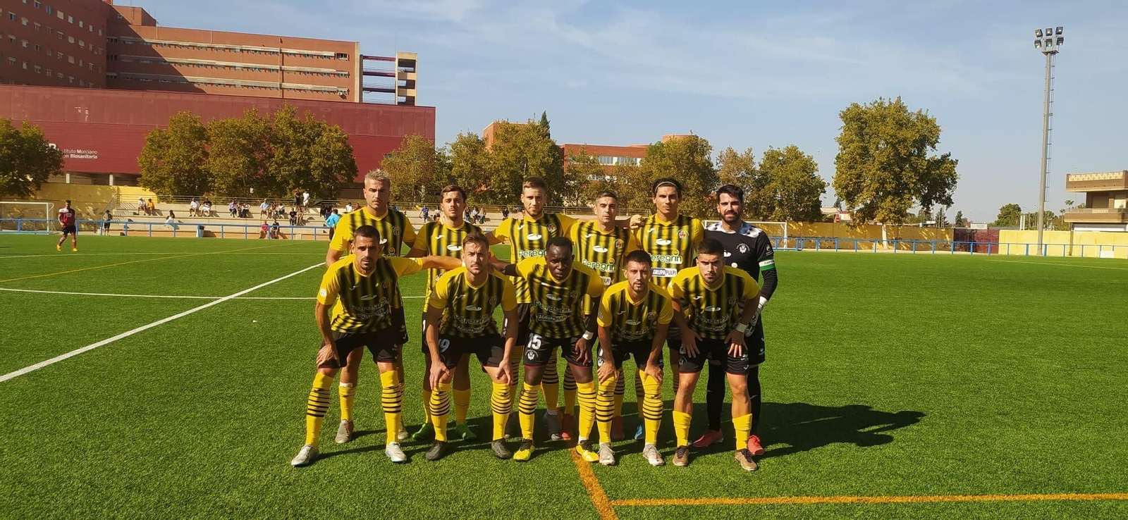 Once presentado por el Atlético Pulpileño en su visita a El Palmar de la sexta jornada.