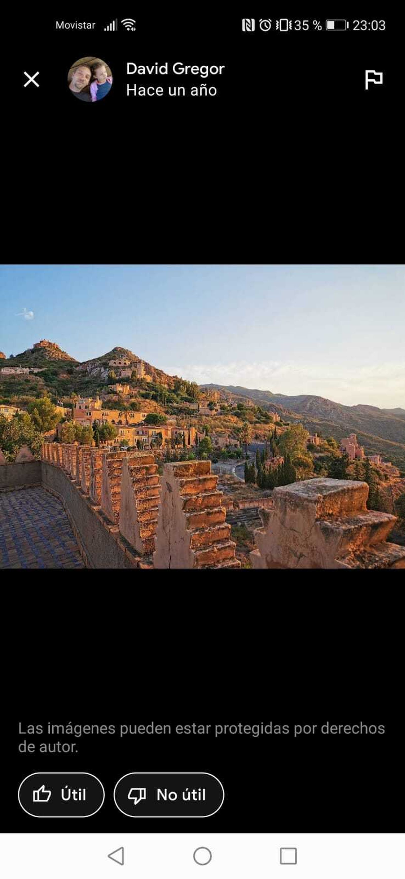 El derrumbe de un mirador en la sierra de Turre, en imágenes