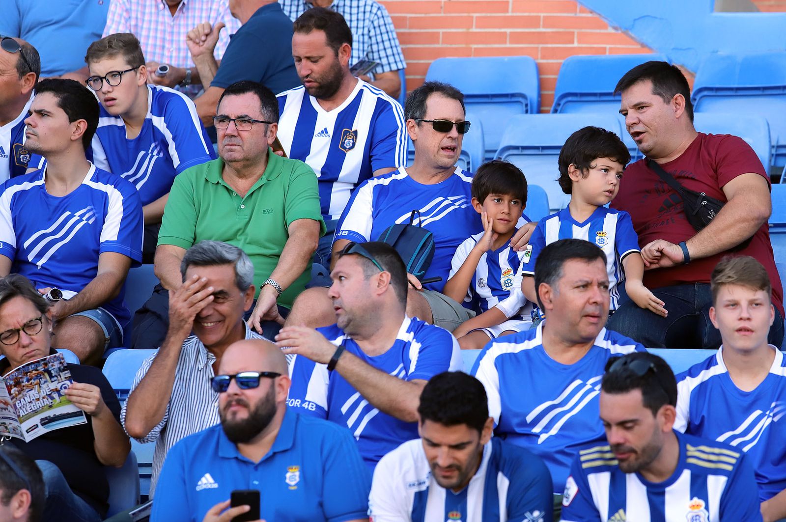 Imágenes del mejor ambiente en el Estadio Nuevo Colombino