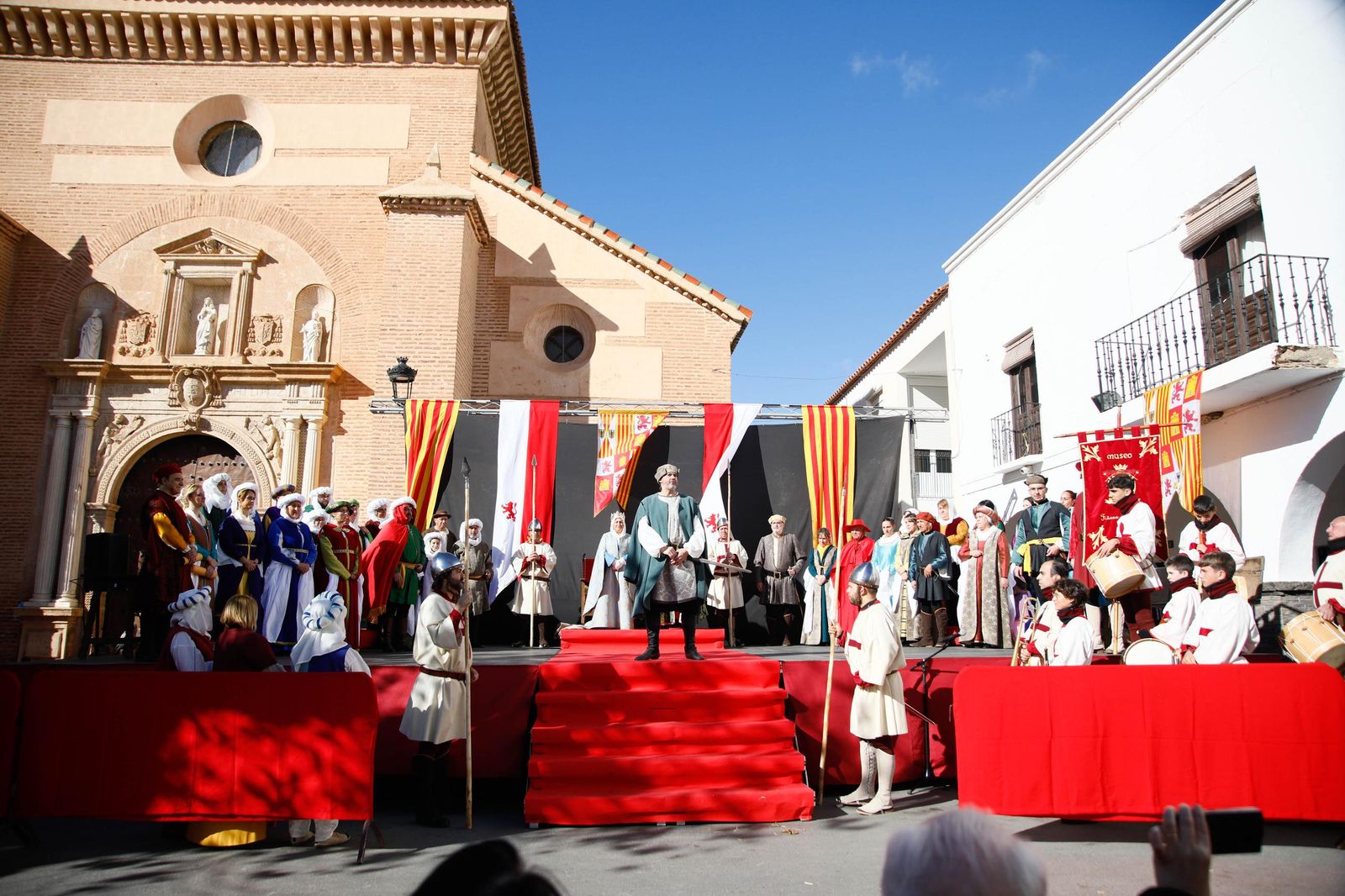 La Recreación de la Pernoctación de los Reyes Católicos en Fiñana, en imágenes