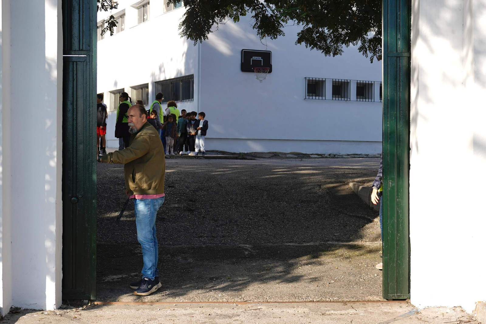 Las fotos del simulacro de maremoto en el colegio Virgen del Mar en Algeciras