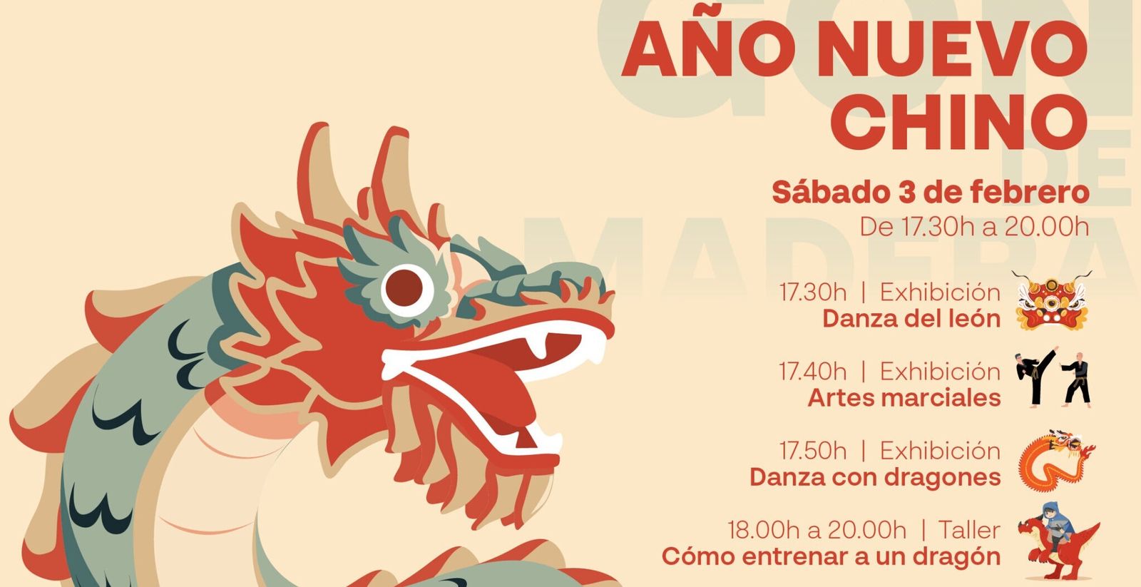 El Paseo se suma a la celebración del Año Nuevo Chino.