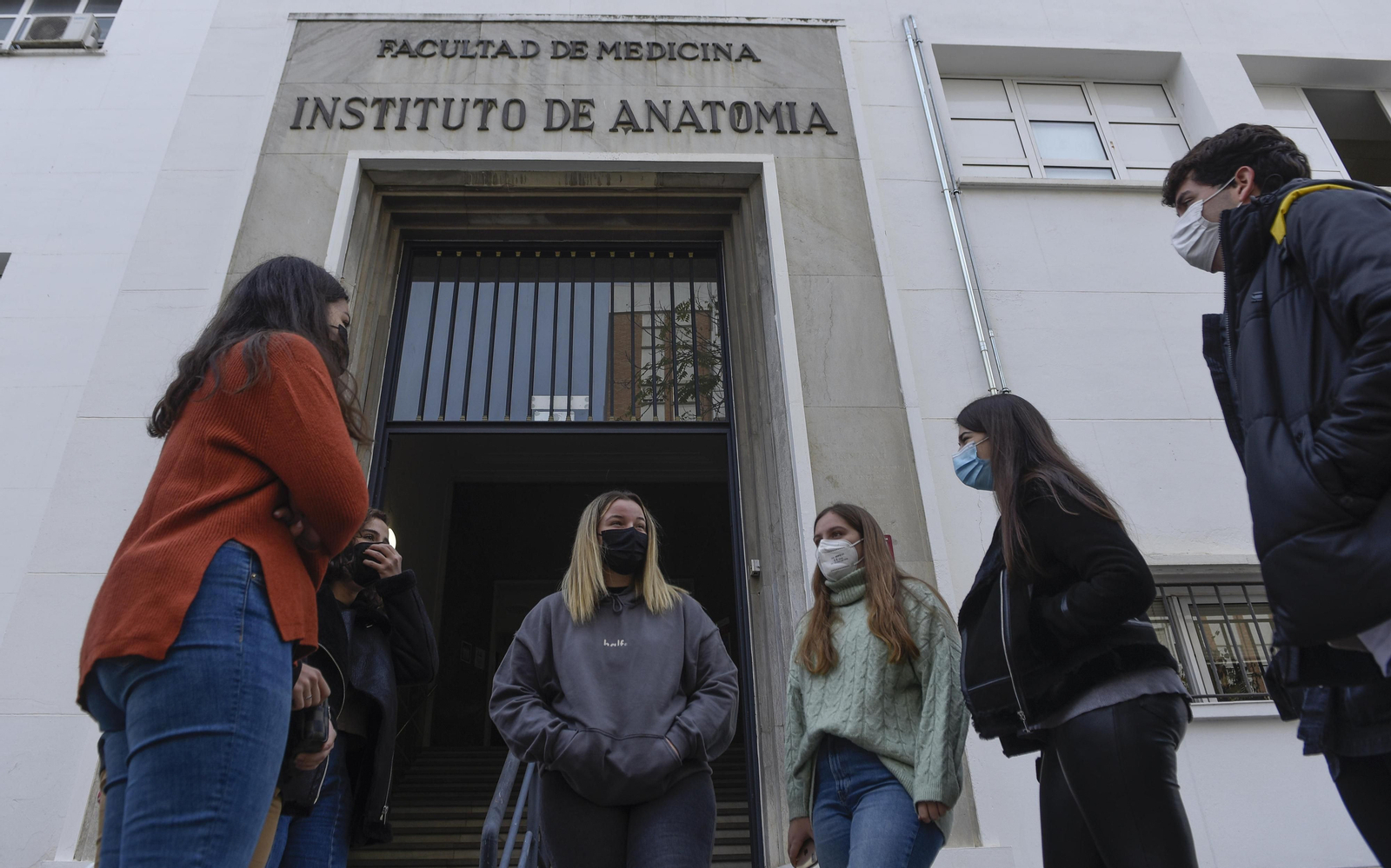 Estudiantes de medicina en noviembre del año pasado