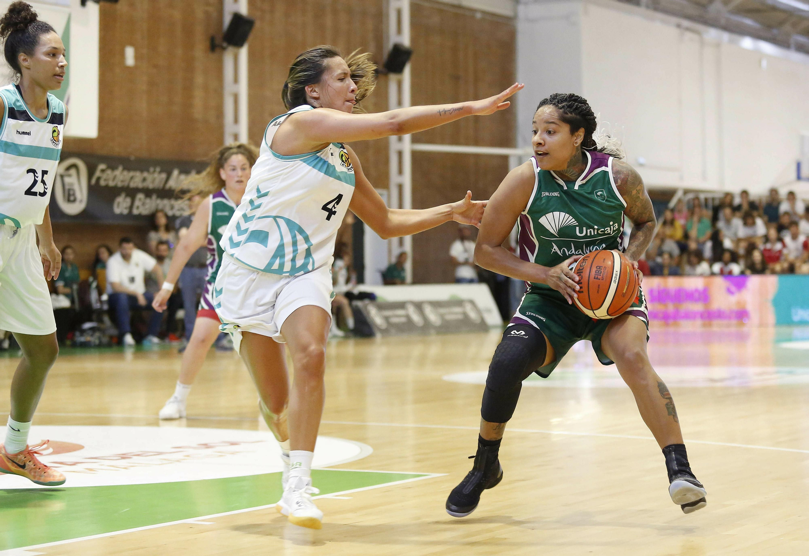 Angelique Robinson, en el Unicaja-Estepona.