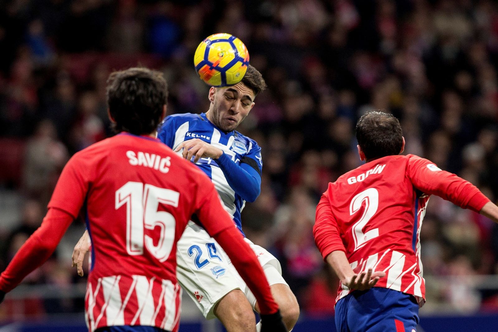 El Atlético de Madrid-Alavés, en imágenes