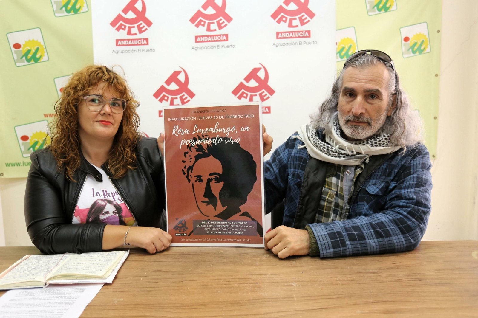 Aldara Rincón Heredia y Manuel Almisas presentaron la exposición, que se inaugura este jueves. Aldara Rincón Heredia y Manuel Almisas presentaron la exposición, que se inaugura este jueves.
