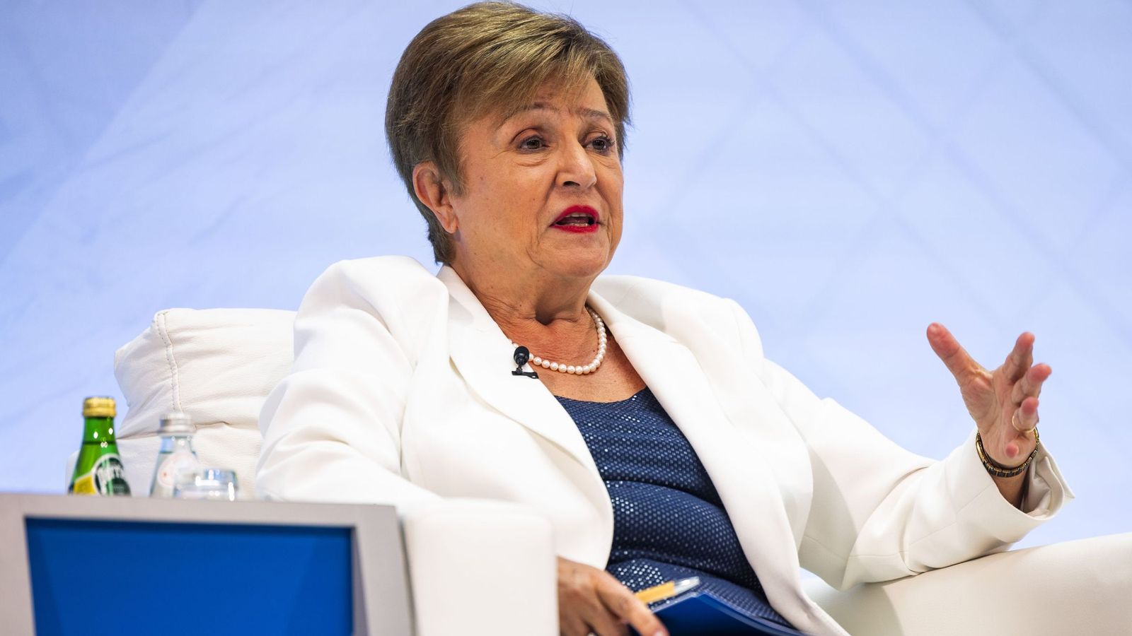 Kristalina Georgieva , directora gerente del Fondo Monetario Internacional (FMI).