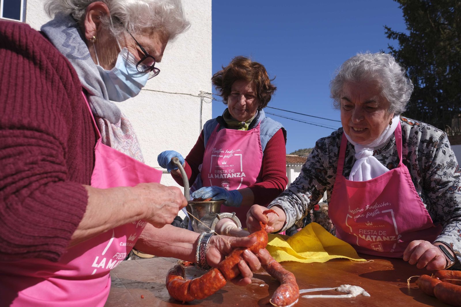La fiesta de la matanza de Ardales, en fotos.