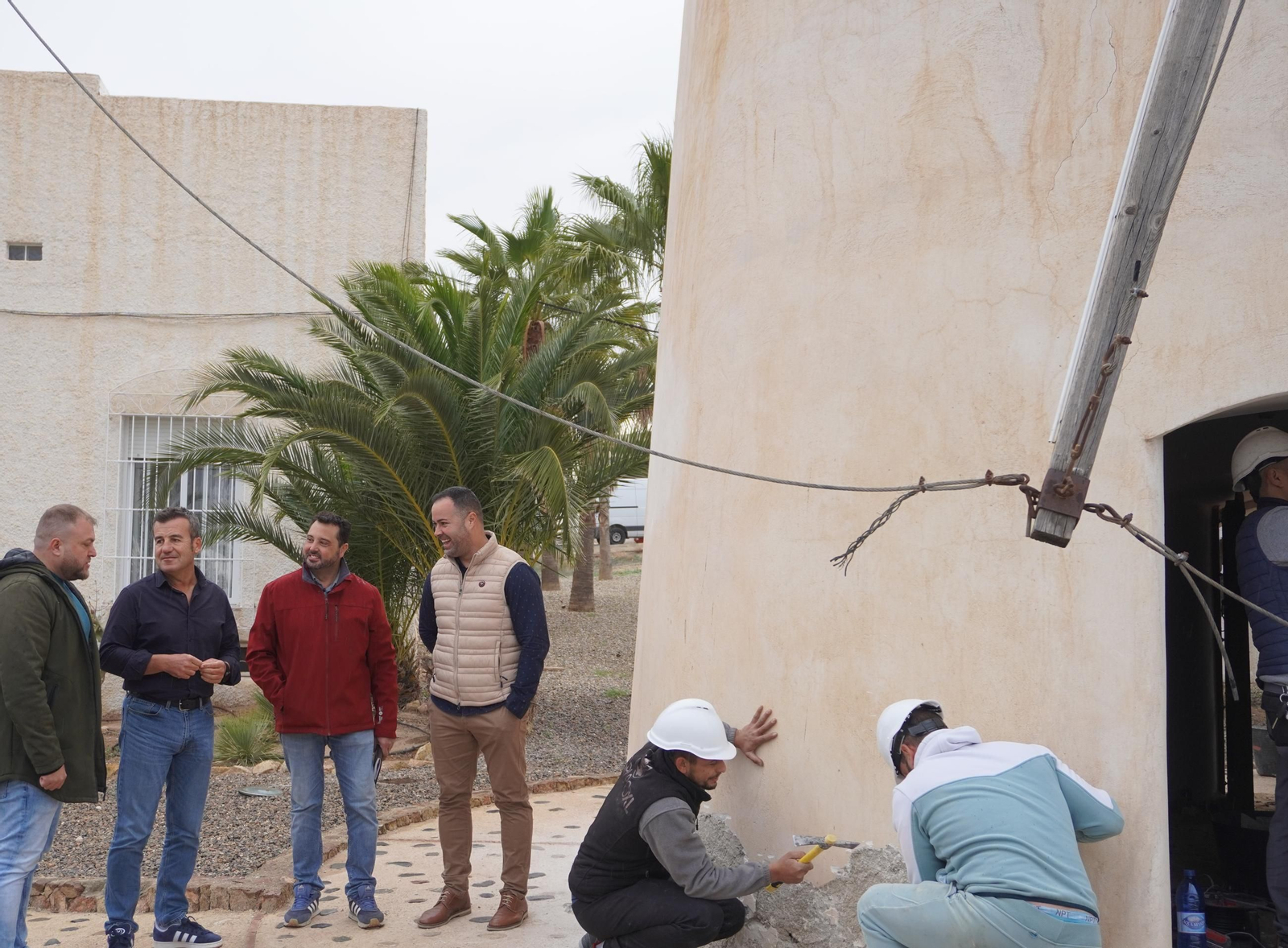 Ya han dado comienzo las obras de rehabilitación.