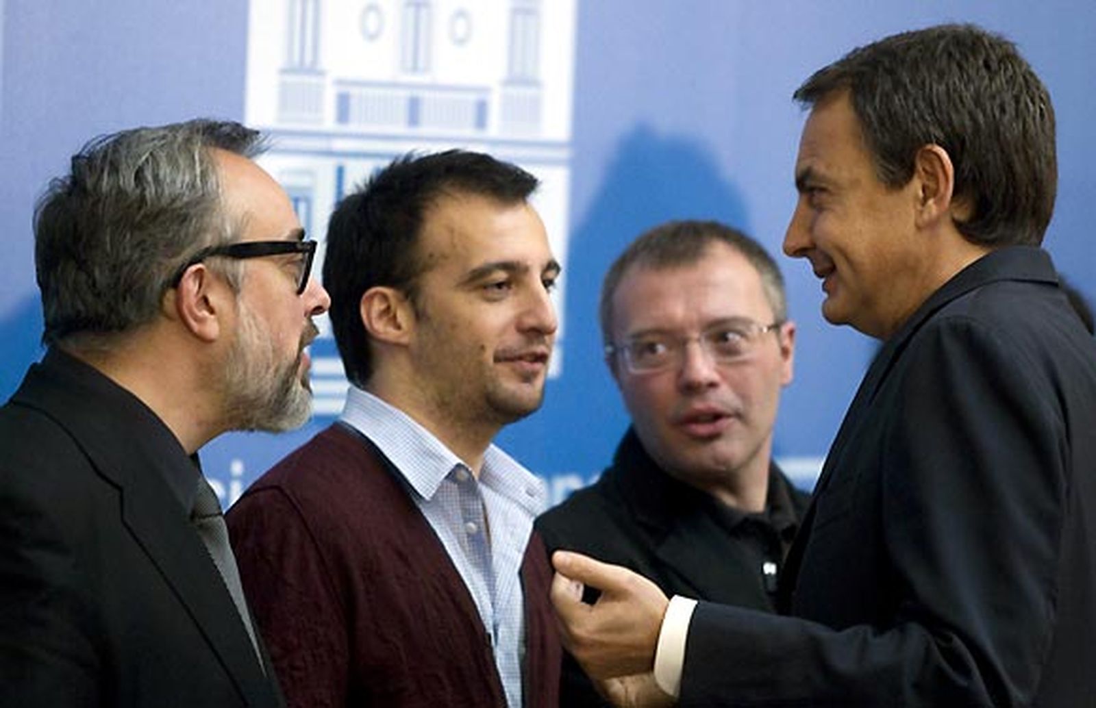 Zapatero recibe a los ganadores de los Goya