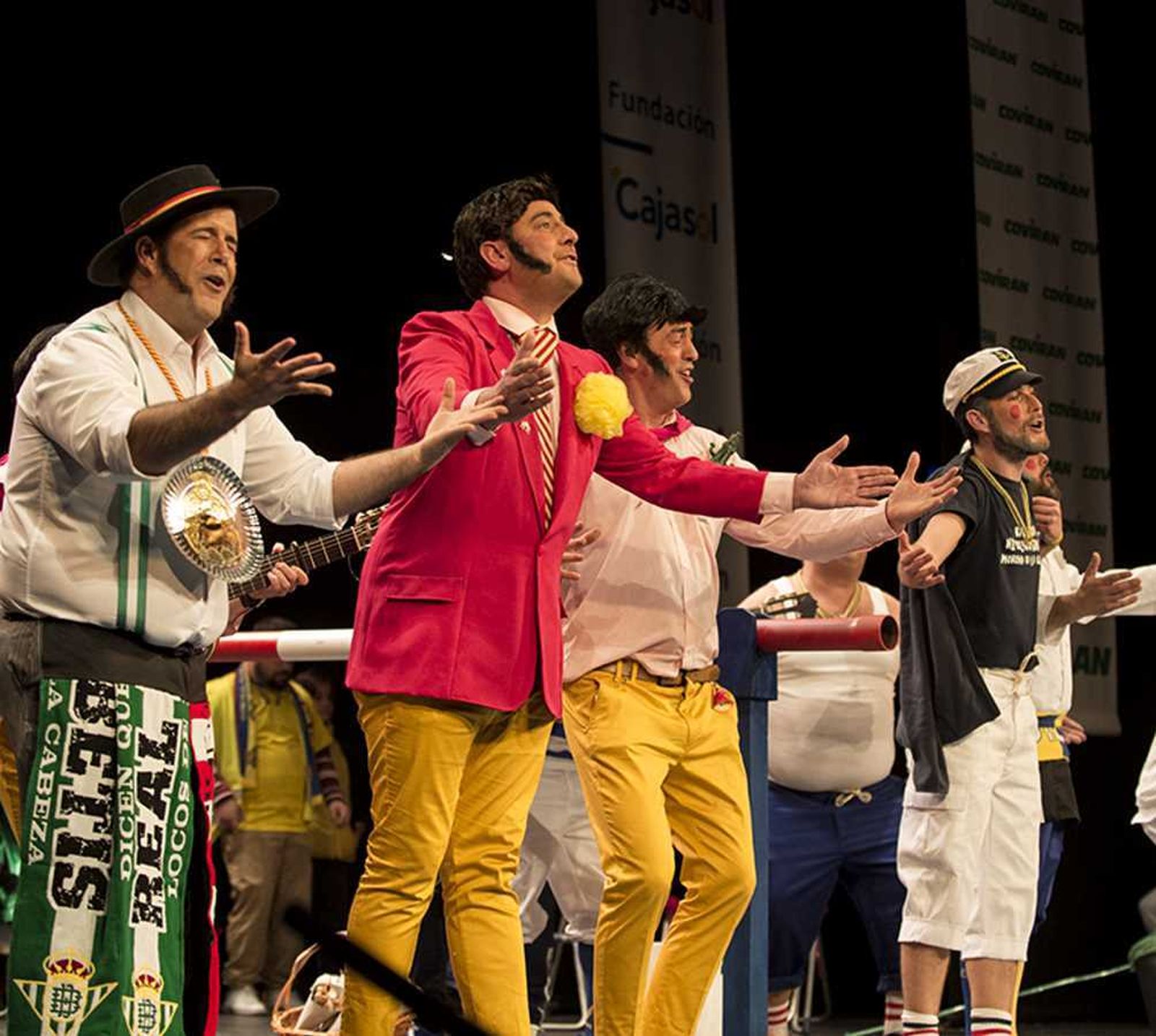 Las imágenes de la quinta función de cuartos