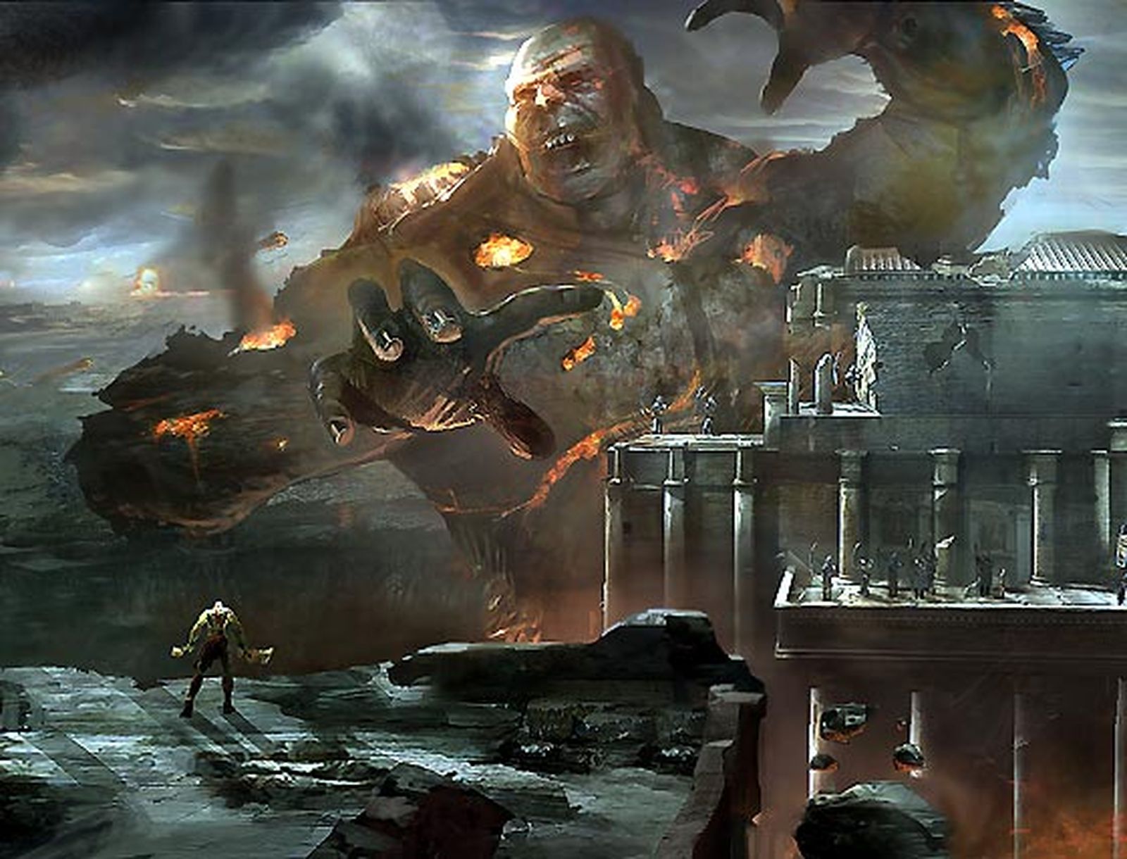 Imagen conceptual para 'God of War III'.

Foto: Sony Computer Entertainment