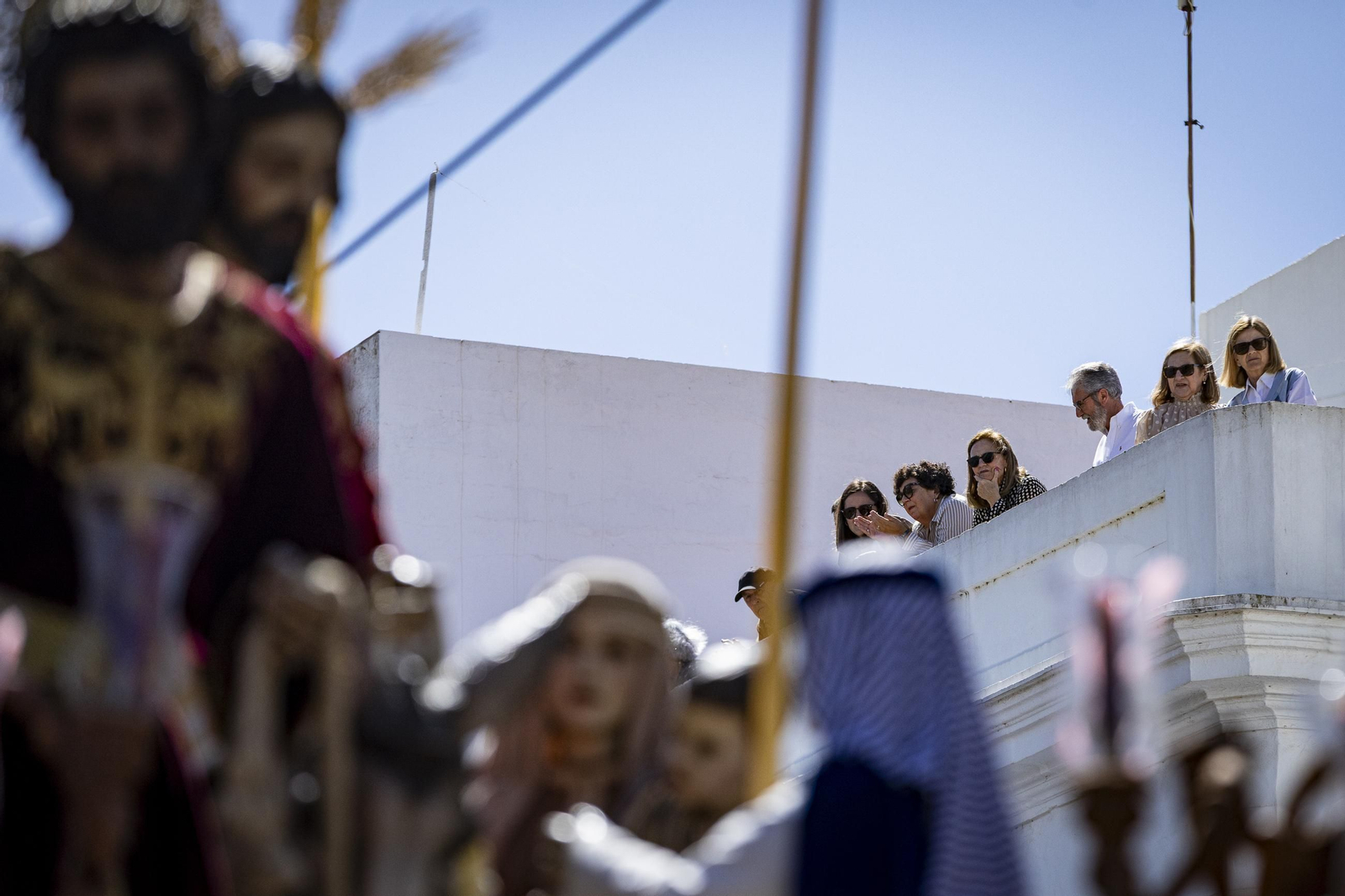 Las imágenes de la hermandad de Cristo Rey (Borriquita) en la Semana Santa de San Fernando 2025