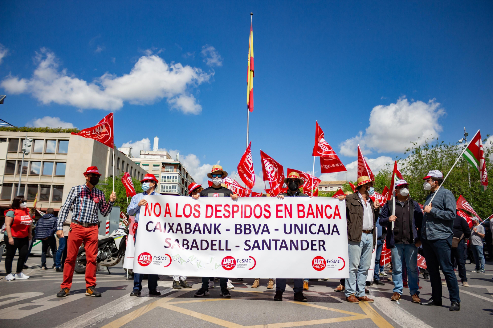 Fotos: Manifestación del 1º de Mayo en Granada