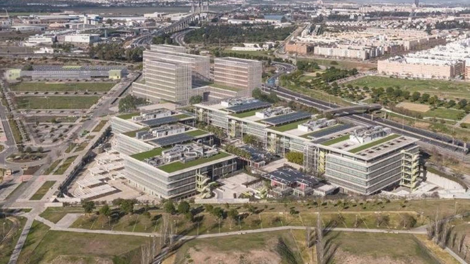 Recreación de cómo quedará la Ciudad de la Justicia de Sevilla