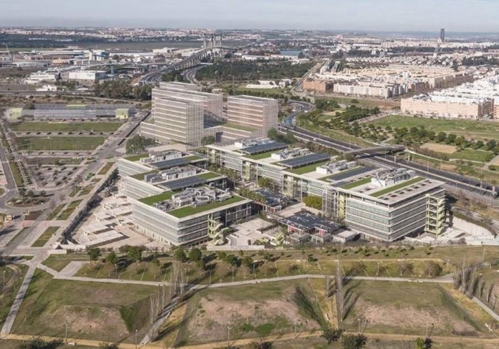 Recreación de cómo quedará la Ciudad de la Justicia de Sevilla