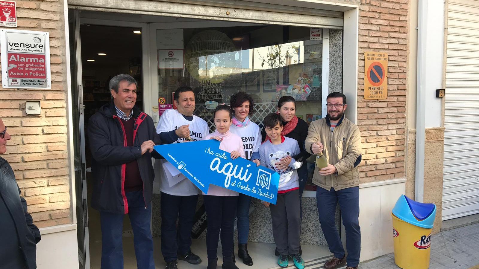 José Marcos, responsable del estando de Fuente Carreteros