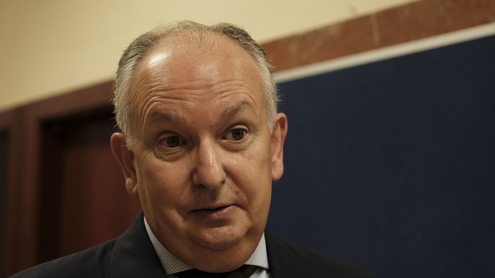 Luis Miguel Columna, presidente de la Audiencia Provincial de Almería.