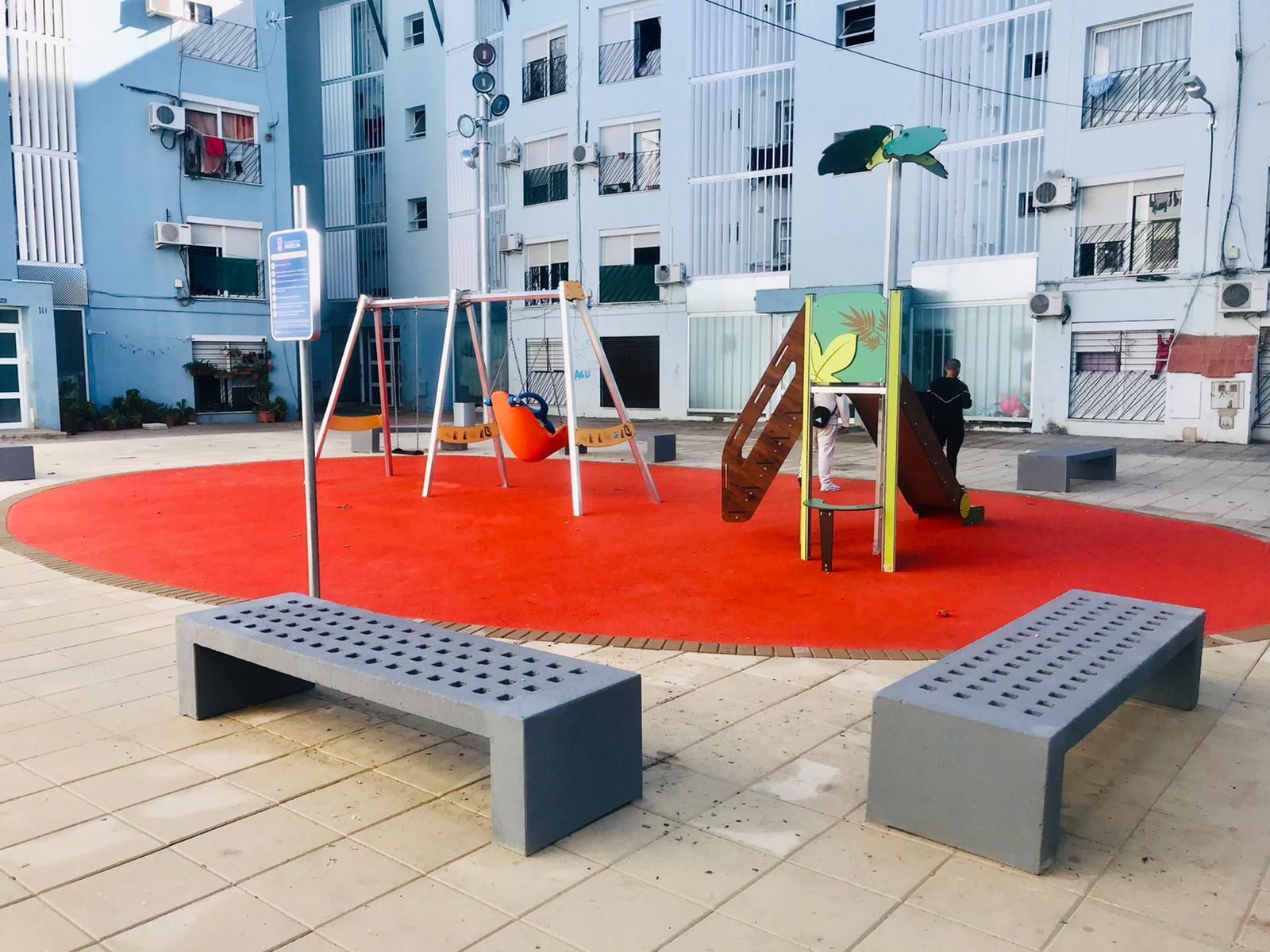 La plaza Eloy Picón ha sido objeto de diversas obras de mejora.