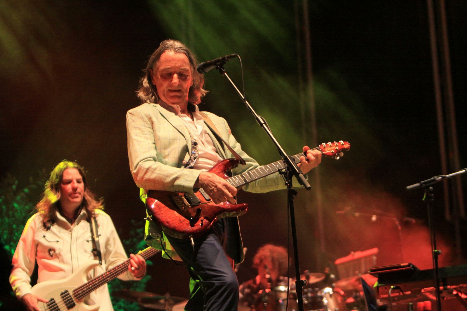 Roger Hodgson, durante el concierto celebrado en Sancti Petri