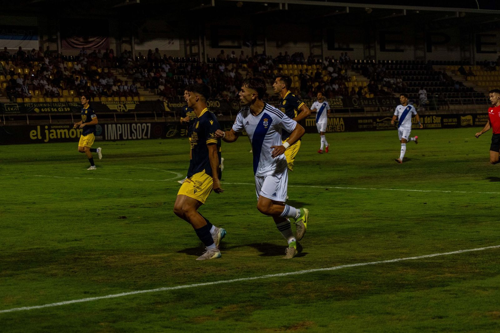 Imágenes del partido AD Merida - Recreativo de Huelva del Trofeo de la Bella