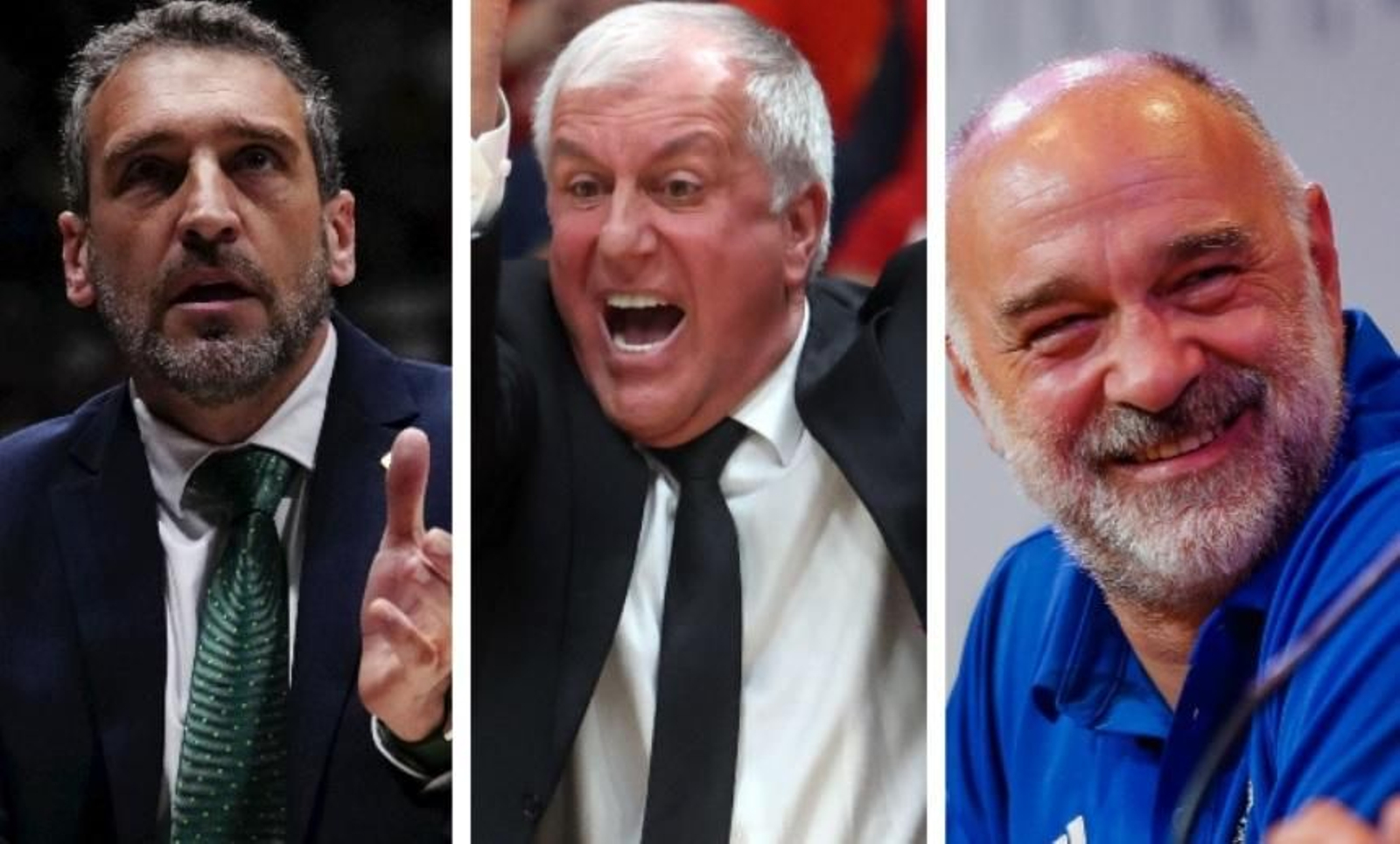Navarro, Obradovic y Laso.