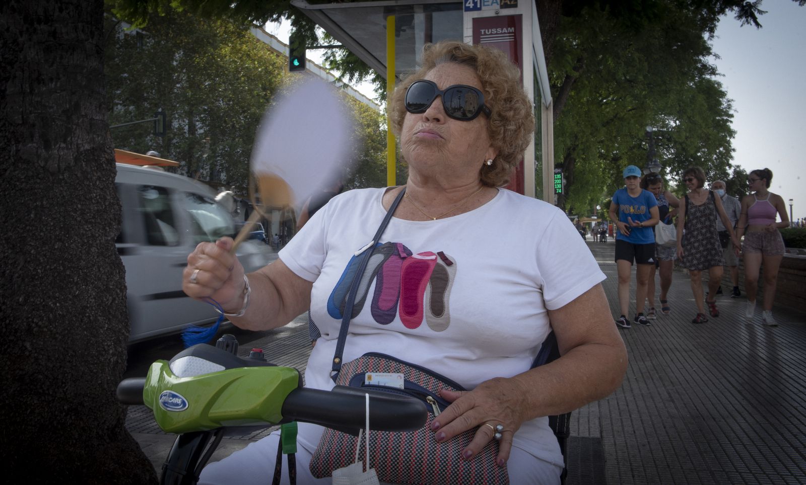 Primera jornada de calor en Sevilla