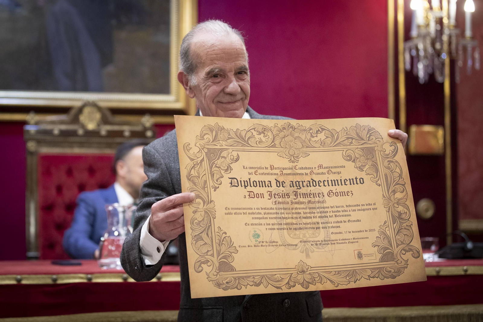 Fotos: así han sido galardonados los ganadores del Concurso Municipal de Belenes 2025 en Granada