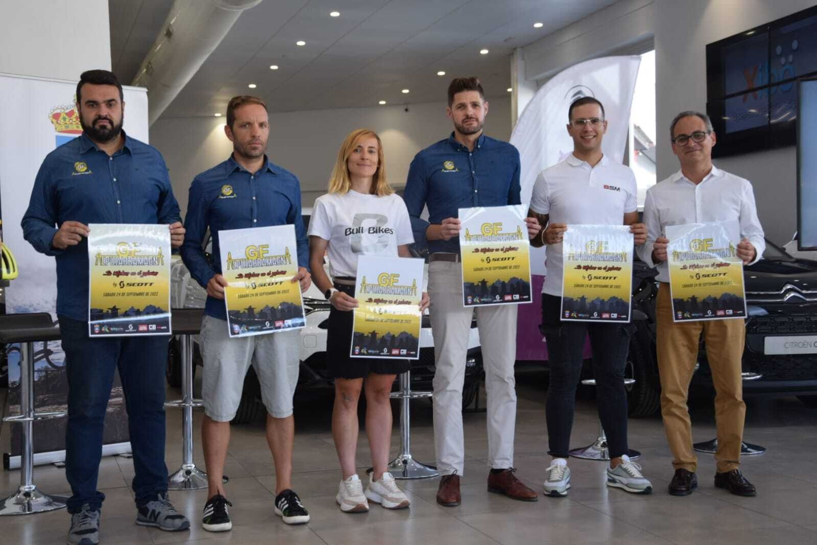 Un momento de la presentación del Gran Fondo Alpujarra Magna by Scott