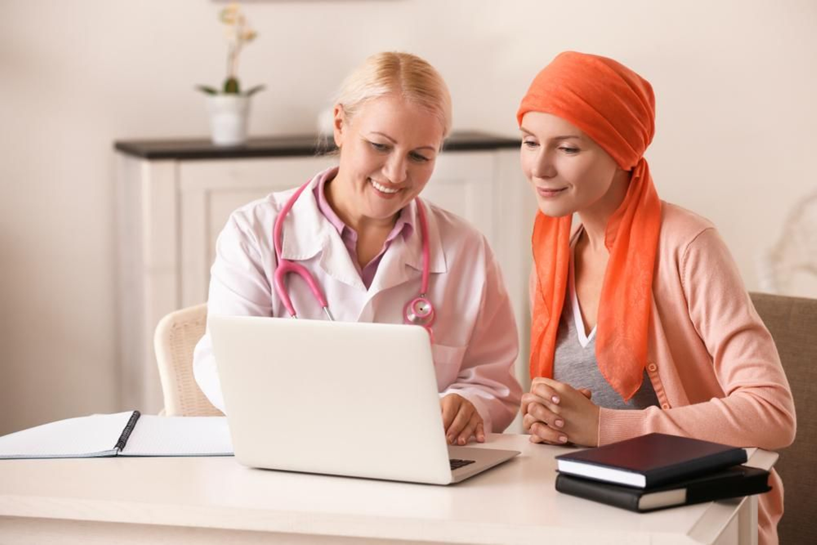 Imagen de archivo de una consulta de psicooncología.