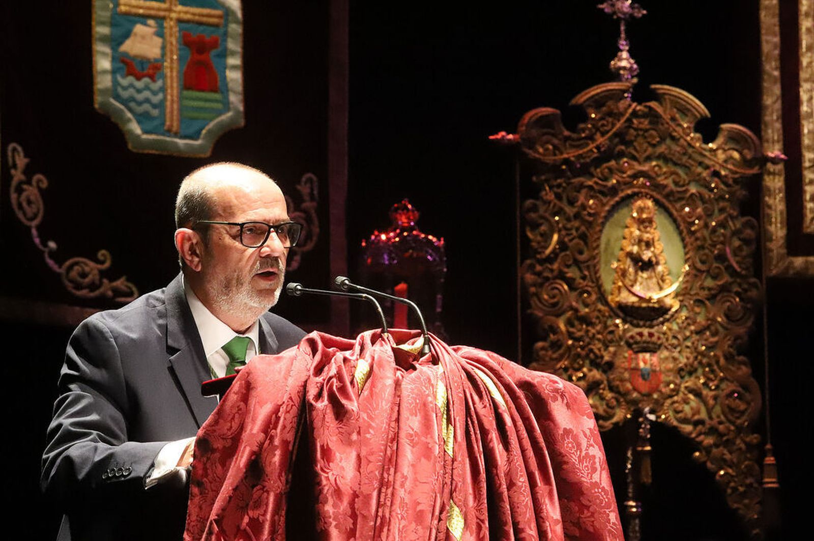 Un momento del pregón.