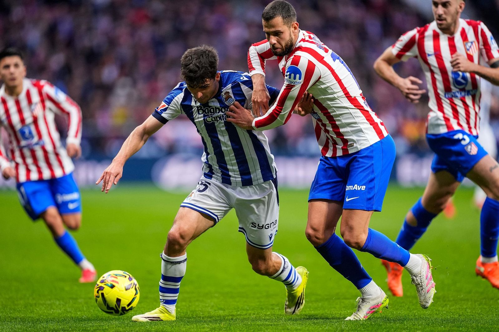 Las fotos del Atlético de Madrid-Real Sociedad