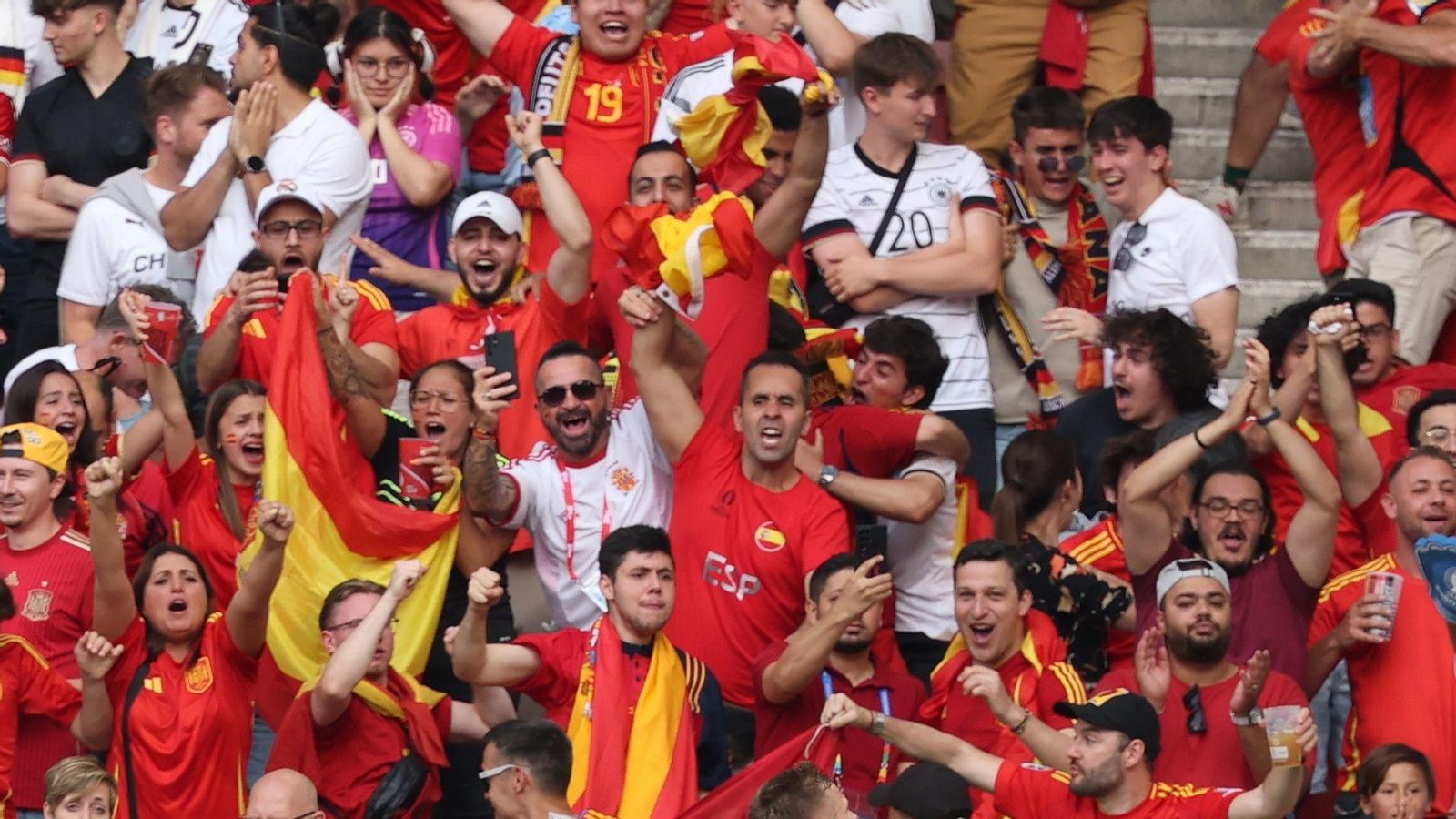 Las mejores fotos del España - Alemania