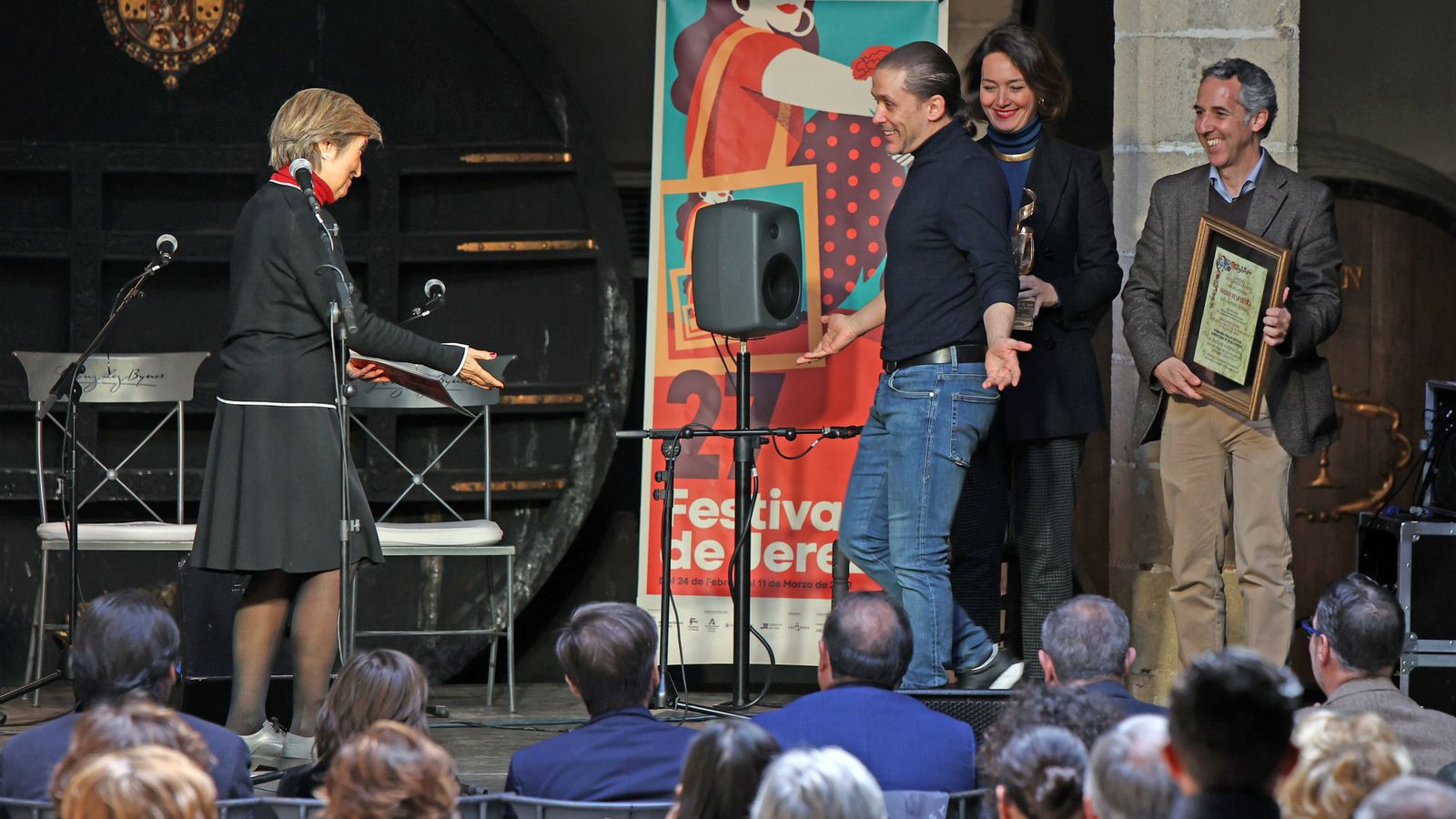 Premios Festival de Jerez 2022 en González Byass