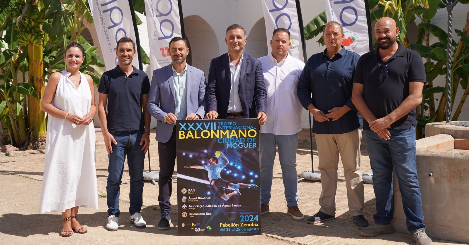 Presentación del torneo de balonmano Ciudad de Moguer.