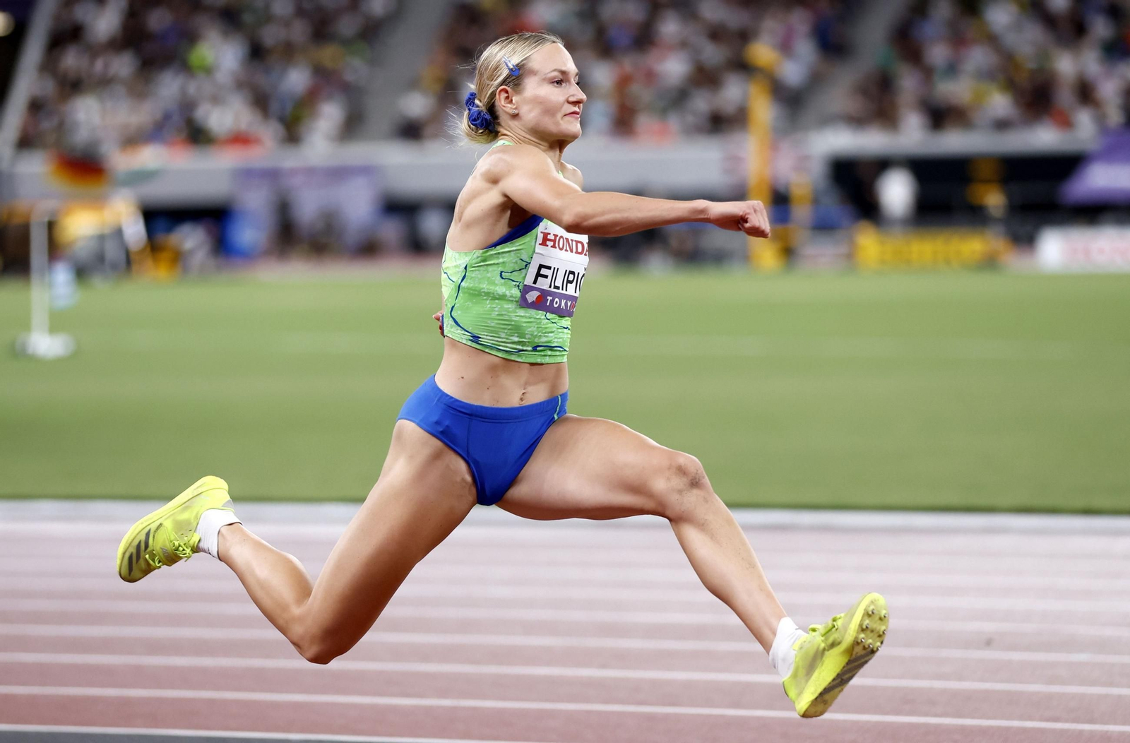 Las fotos del prometedor triunfo de Attaoui y del resto de la jornada del Mundial de Atletismo